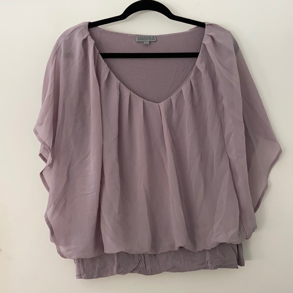 Joseph A short sleeve 2 layer blouse - Picture 1 of 2